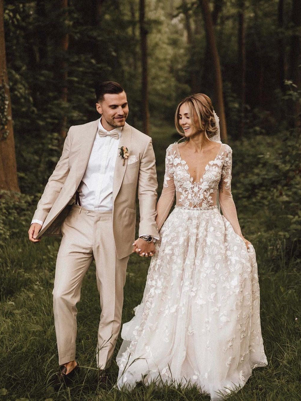 lace wedding dresses with sleeves